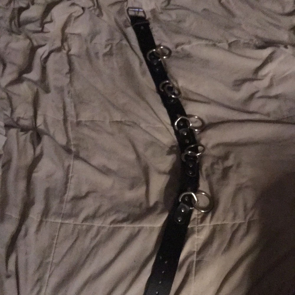 Black med bondage belt, reserved